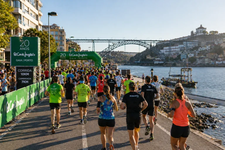 Corrida 20 anos El Corte Inglés Gaia Porto
