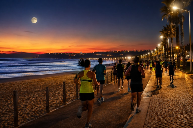 Corrida Noturna Costa da Caparica