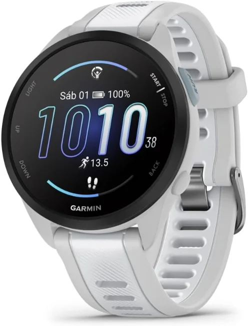 10 Prendas para quem corre (ou quer começar a correr), úteis e acessíveis 10 Garmin Forerunner 165 branco