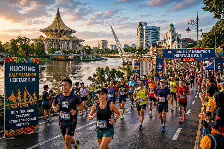 Kuching Half Marathon Heritage Run