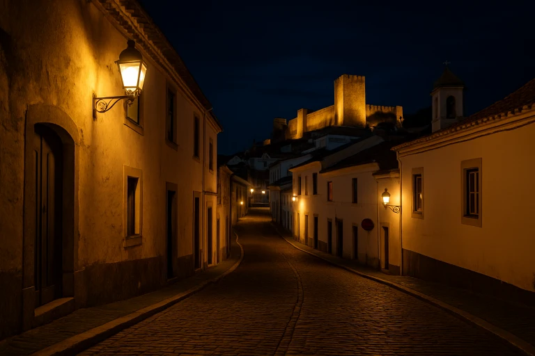 Night Running Santiago do Cacém